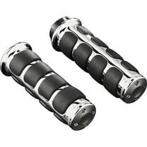 Kuryakyn 1" Universal ISO Handlebar Grips Chrome Fits 00-15 Honda VT750RS Shadow