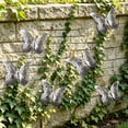 thumbnail image 7 of Beautynvta Metal Butterfly Wall Decor, 9.45'' Outdoor Fence Wall Art Decor, Hanging Decoration for Indoor or Outdoor, Yard Patio Fence Garden Decorations, 1pc, 7 of 7