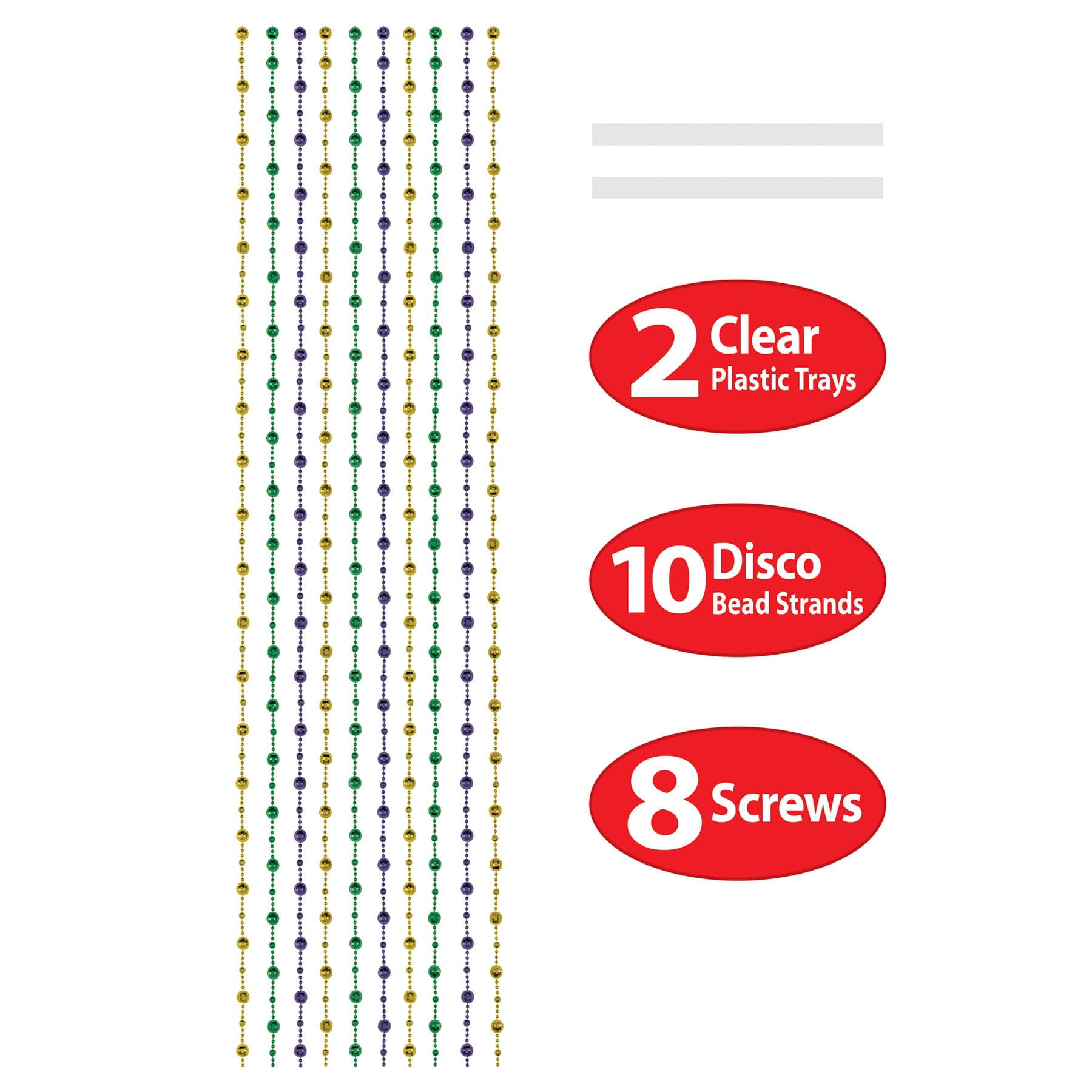 Besitle Disco Ball Bead Curtain