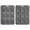 Gray1, variant on 9-Cavity Penguin-shaped Silicone Mold for Chocolate, Pudding, and Ice Cubes, Flexible Non-Stick DIY Ice cube mold for Kitchen Treats and Party Favors