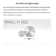 thumbnail image 3 of Portable Compatible Bone Conduction Speaker Stereo Sound,Bluetooth Speaker(Black), 3 of 5