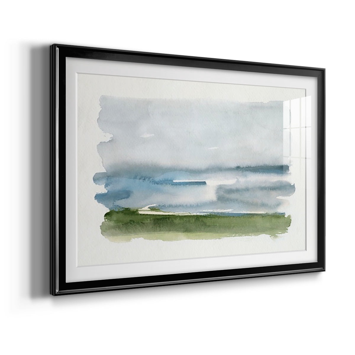 Coastline Splash II Premium Framed Print - Ready to Hang