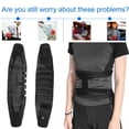 thumbnail image 2 of fjanfan Cinturón de Apoyo Lumbar con Correas de Compresión Ajustables para Alivio del Dolor en Parte Baja de Espalda, Dar Forma al Cuerpo de Posparto XL(94-108cm) Eotvia NO, 2 of 6