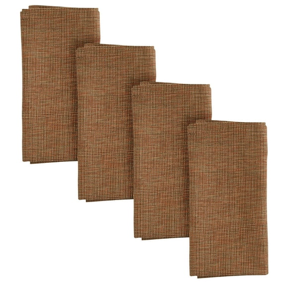 Park Designs Rusty Harvest Tweed Napkin Set of 4