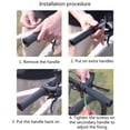thumbnail image 4 of CEORPER Auxiliary Handlebar Anti-Slip Handle Rest Handlebar Bike Handlebar Thumb Rest, 4 of 11