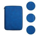 thumbnail image 6 of Tachiuwa Zippered Notebook 6 Binder Notebook Planner Pocket Diary Travel Journal for Travel Business Trips Journalists Teachers Blue, 6 of 10
