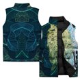 thumbnail image 3 of 2024 Nuevas chaquetas de invierno Chalecos de invierno para hombres Chaleco de algodón con estampado fresco con Cerberus y Tiger Chaleco casual de moda Abrigos para hombre, 3 of 5