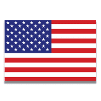 Magnet Me Up American Flag Car Magnet Decal -4x6 Heavy Duty for Car Truck SUV
