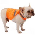 thumbnail image 5 of Ropa fluorescente para perros grandes, ropa de seguridad reflectante nocturna, chaleco transpirable de verano para mascotas, 5 of 5