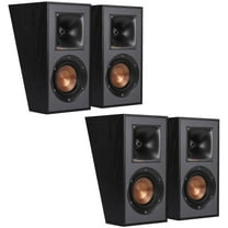 Klipsch 1065840 Powerful Detailed Home Speaker Set of 4 Black
