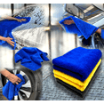 thumbnail image 4 of Toalla de Microfibra para Auto, 60 x 90 cm. Trapo para Lavar, Secar Carro y Moto. Absorbe 4 Veces su Peso. Microfiber Towels. Pack of 3 Franela Ultra Absorbente, 4 of 4