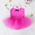 thumbnail image 4 of Kids Girls Cotton Camisole Tutu Leotard Dance Skate Dress 2-7 Years, 4 of 10