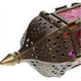 thumbnail image 2 of 1/2pcs Hanging Candle Lantern Retro Moroccan Candle Holder Hollow Metal Glass Candle Holder, 2 of 4