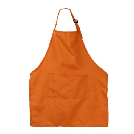

Pudcoco Kids Children Plain Apron Front Pocket Bib Kitchen Cooking Craft Baking