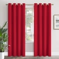 thumbnail image 1 of Cortinas Blackout YoungsTex Rojas de 229 cm de Largo para Sala, 1 of 8