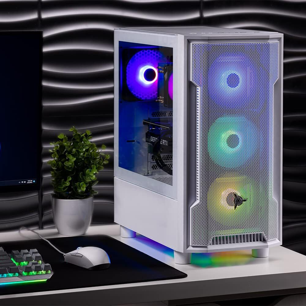 Skytech Archangel Gaming PC Desktop INTEL Core i5 13400F NVIDIA Geforce RTX 4060 Ti 1TB SSD 16GB RAM, AIO Liquid Cooling Windows 11