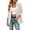 White, variant on Women's Open Front Blazer Jacket Long Sleeve Lapel Casual Sophisticated Lightweight Office Jacket Loose Fit for Work and Leisure Black,M