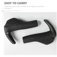 thumbnail image 2 of LABSERRON 1 Pair Ergonomic Handlebar Grips Black Rubber for Cycling 5.5x4.6x1.2in, 2 of 8