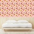 thumbnail image 4 of African Woman Peel & Stick Wallpaper, Ritual Objects Drums Patterns Traditional Elephant Savannah Vase Illustration, Self-Adhesive Living Room Kitchen Accent, 3 Sizes, Multicolor, by Ambesonne, 4 of 6