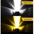 thumbnail image 3 of bike LED headlight blub for 70cc and 125cc with 2 functions yellow and white brightness colour /motorcycle fog light super bright, 3 of 5