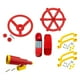thumbnail image 3 of Accesorios para parques infantiles, juegos al aire libre, accesorios para columpios, piezas de barco pirata para columpios, gimnasio de jungla, casa de juegos para niños Rojo A, 3 of 9