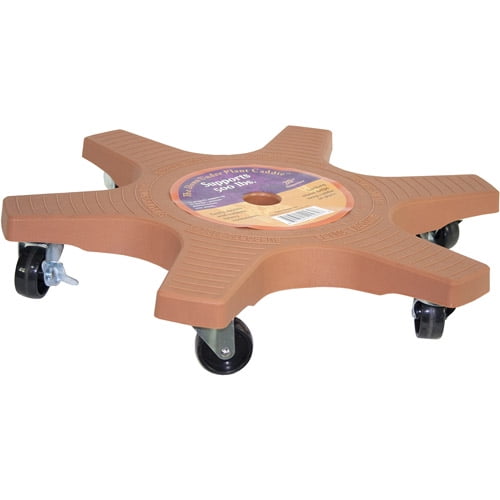 Photo 1 of Bosmere Plant Stand Down Under 20" Terracotta Plant Caddie (MAJOR DAMAGES TO CORNER)