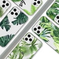 thumbnail image 4 of Funda delgada y protectora para iPhone 11/11 Pro con diseño de hojas verdes, material TPU resistente y antideslizante, ideal para protección contra golpes y caídas., 4 of 6