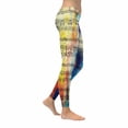 thumbnail image 3 of SUNENAT Fashion Old Music Notes Stretchy Capri Leggings Skinny Yoga Pants S, 3 of 4