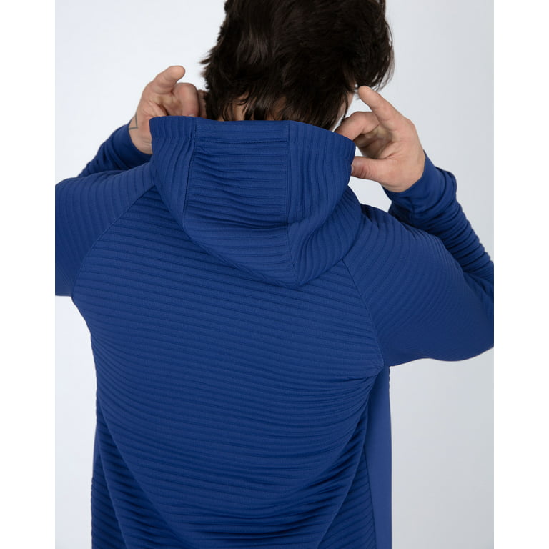 Apana Men's Hooded Sweatshirt Yoga and Fitness Pull On Ottoman Hoodie 