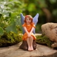 thumbnail image 4 of Garden Figurines Miniature Resin Fairies Statues Ornaments for Garden Terrarium Pot Yard Decor Indoor Outdoor Home Party Gift Fairy Garden Decor, 4 of 7