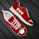 thumbnail image 1 of Zapatillas de deporte de moda para mujer, con estampado de corona de dientes de dibujos animados, ligeras, planas, de malla transpirable, informales, para estudiantes, para otoño, 1 of 6