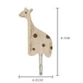thumbnail image 5 of 5-Piece Set Children's Wall Hooks Wooden Animal Hooks Hassle-Free Setup, 5 of 9