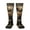 2 Black-2, variant on Football Loving Hamster Knee Socks, High Socks Long Stretchy Sock Women Knee High Stocking, Long Socks for Women