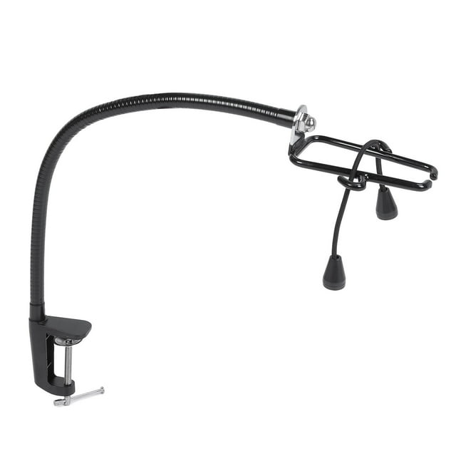 Pet Grooming Table Stand, Dog Blow Dryer Holder Adjustable 23.6in 360 Degree Rotation for Countertop