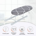 thumbnail image 5 of LYUMO Mini Ironing Board Foldable Sleeve Cuffs Collars Ironing Table for Home Travel Use, 5 of 9