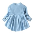 thumbnail image 3 of Spring Long Sleeve Shirt Children Clothing Kids Girls Demin Shirts Soft Fabric New, 3 of 6