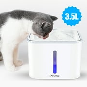 3.5L Cat Fountain Automatic Pet Water Fountain Pet Water Dispenser with 2 Replacement Filters, Dog/Cat Health Caring Fountain and Hygienic Dog Fountain