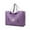 Purple, variant on EARKITY Tote Bag for Women, Foldable Tote Bag With Zipper, Travel Duffel Bag, Personal Item Bag, Large Shoulder Bag, Top Handle Handbag, Durable Carry on Sports Bag for Travel, Work, Beach