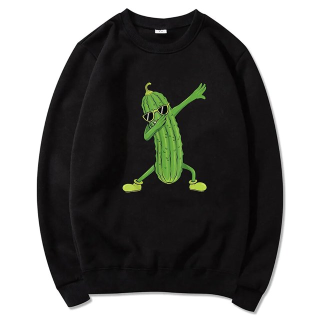 Dabbing Pickle Dancing Cucumbe cumpleaños Navidad Sudadera con capucha invierno hombres/mujeres PRIMAVERA/otoño sudadera Harajuku Sudaderas