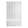 thumbnail image 1 of Feltree Clear PVC Shower Curtain Liner, Odorless Waterproof Bathroom Screen with Reinforced Grommets, Universal Tub Protector (71x71 Inch), 1 of 8
