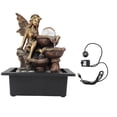 thumbnail image 2 of Tabletop Fountain, Quiet Easy Installation Increase Humidity Circulating Water Desktop Fountain Decor  for Study for Office, 2 of 7