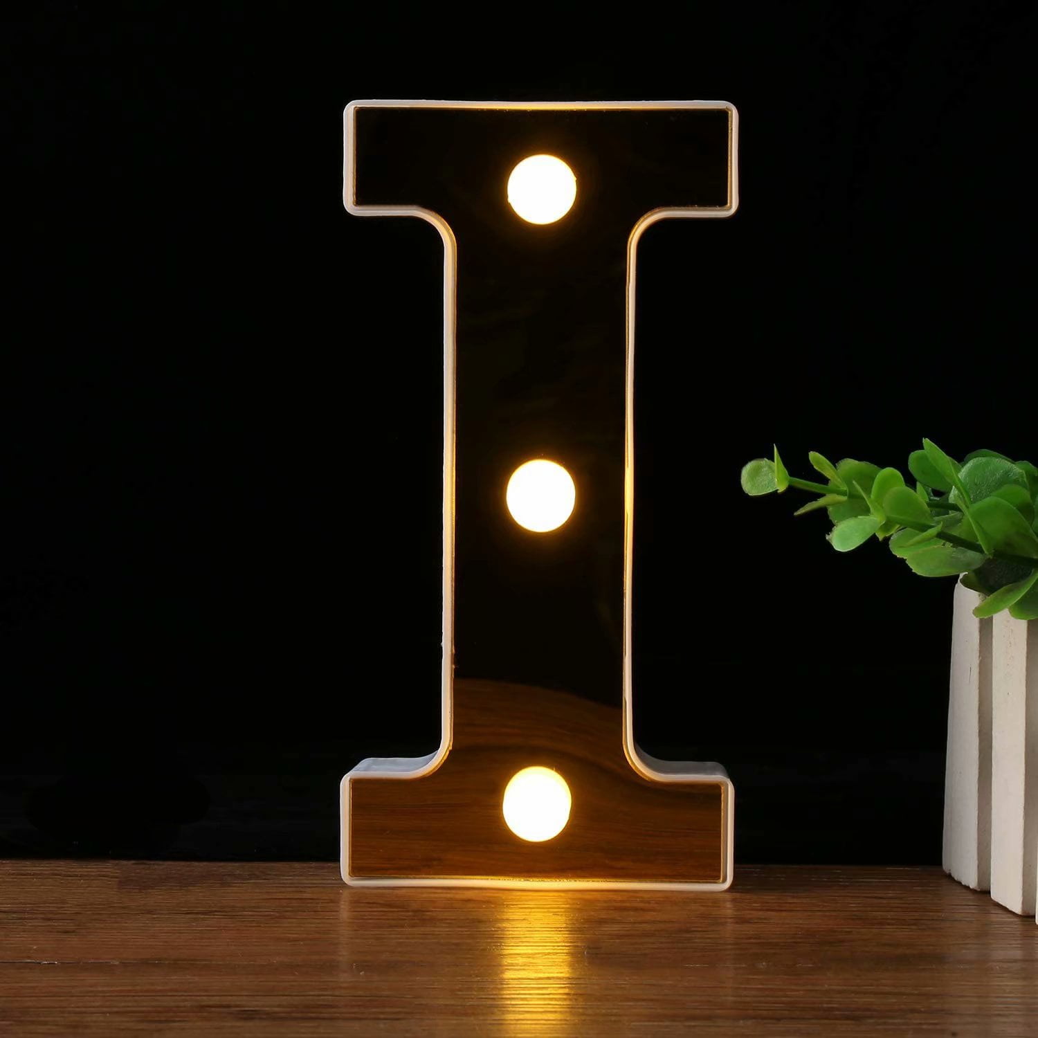 Letter Lights Alphabet Lamp LED Letter Lighting Golden Letter Light ...