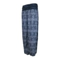 thumbnail image 5 of Lroveb Palazzo Pants for Women,High Waisted Baggy Hippie Gypsy Boho Pants, Ladies Loose Band Womens Printed Leg Pants Width Casual Women Navy, 5 of 6