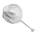 thumbnail image 1 of Fine Mesh Strainer Bags with Stainless Steel Frame and Handle for Nut Milk Coffee Milk Butter Juices Fresh Cheese Commercial Grade Reusable Filter Bags, 1 of 7