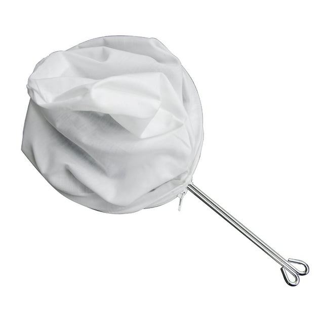 Fine Mesh Strainer Bags Commercial Grade Reusable Food Filter Bags And Stainless Steel Frame With Handle For Filter NutMilk Coffee Milk Butter Juices And Fresh Cheese Dish Strainers for Kitchen