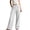 G149 White, variant on LUGOGNE Wide Leg Palazzo Pants for Women High Waist Office Pants Flowy Comfortable Loose Fit Work Trousers Blue,L