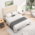 thumbnail image 4 of 54" High Headboard Queen Bed, Beige - Provide A Stylish And Relaxing Bedroom Experience Back Bed In For Comfortable Rest, 4 of 6