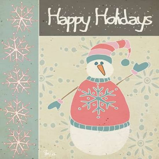 Happy Holidays Snow