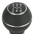 thumbnail image 3 of Gear  Knob, 5 Speed Aluminium Alloy Comfortable Control Artificial Leather Automatic  Knob  For Car For Automobiles Accessory, 3 of 8
