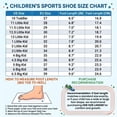 thumbnail image 6 of Kids Tennis Sneakers for Boys Girls, Breathable Mesh Hook and Loop Lightweight Athletic Shoes, 6 of 7
